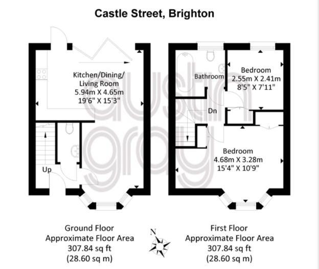 Castle Street - Central Brighton Townhouse, Up To 8 Guests Villa Bagian luar foto